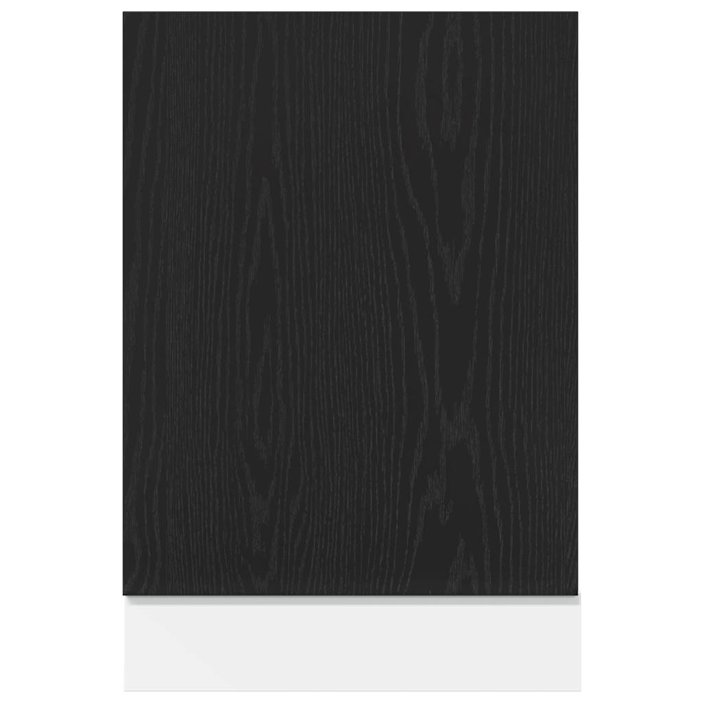 “Lyon” fekete tölgy szerelt fa mosogatógép panel 45x1,5x67 cm