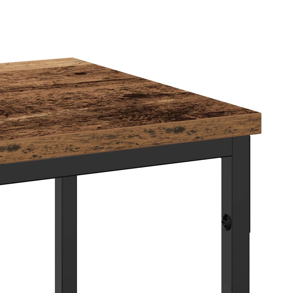 Konzolasztal Öreg fa 200 x 30 x 75 cm Szerelt Fa