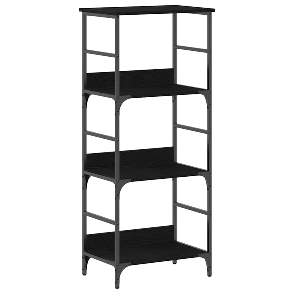 Könyvespolc 3 szintes 50 x 33 x 117,5 cm Szerelt Fa