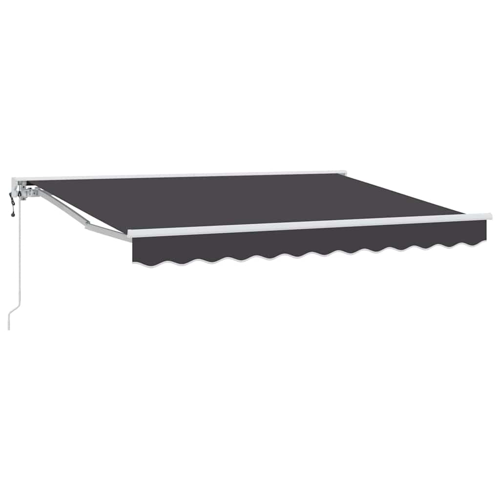 Napernyő keret Antracit 250 x 200 cm Poliészter PU bevonattal