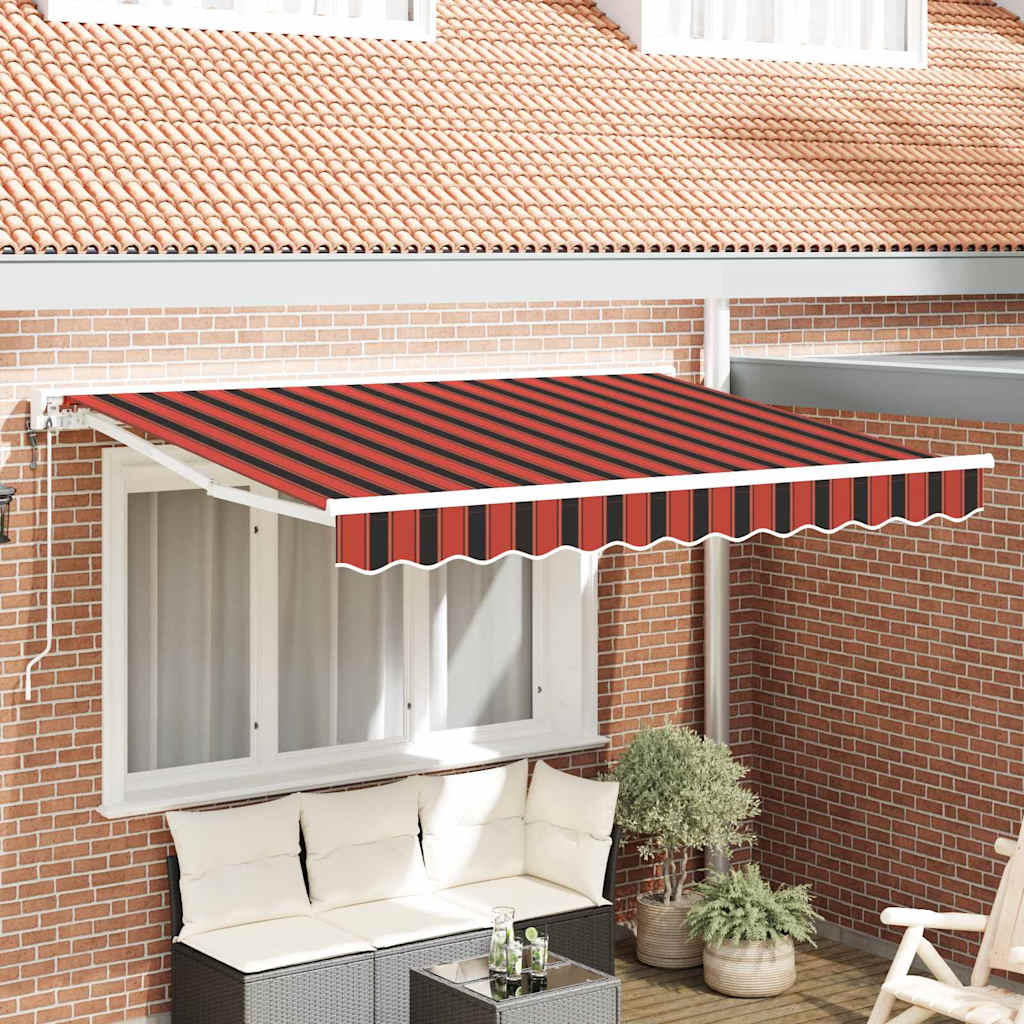 Napernyő keret Narancs és Fekete 250 x 200 cm