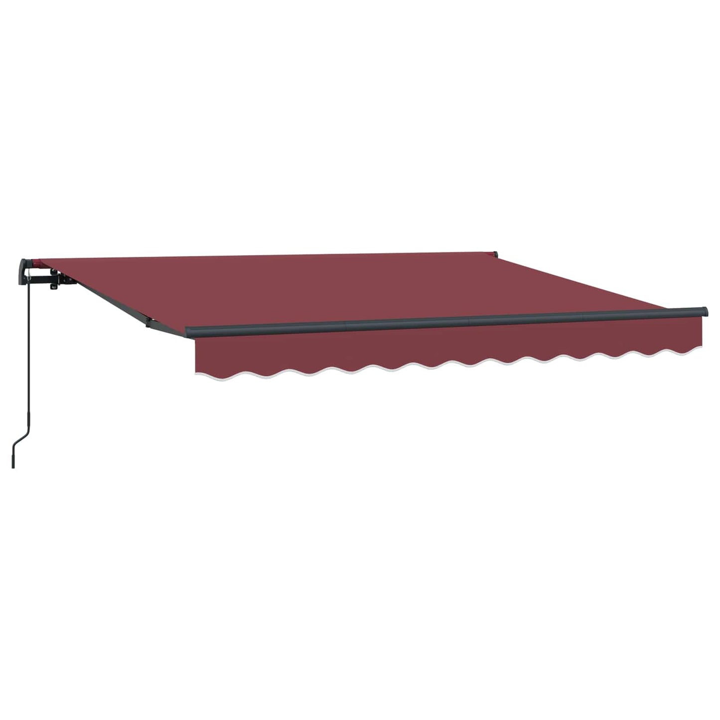 Behúzható napellenző Burgundi 250 x 200 cm szövet