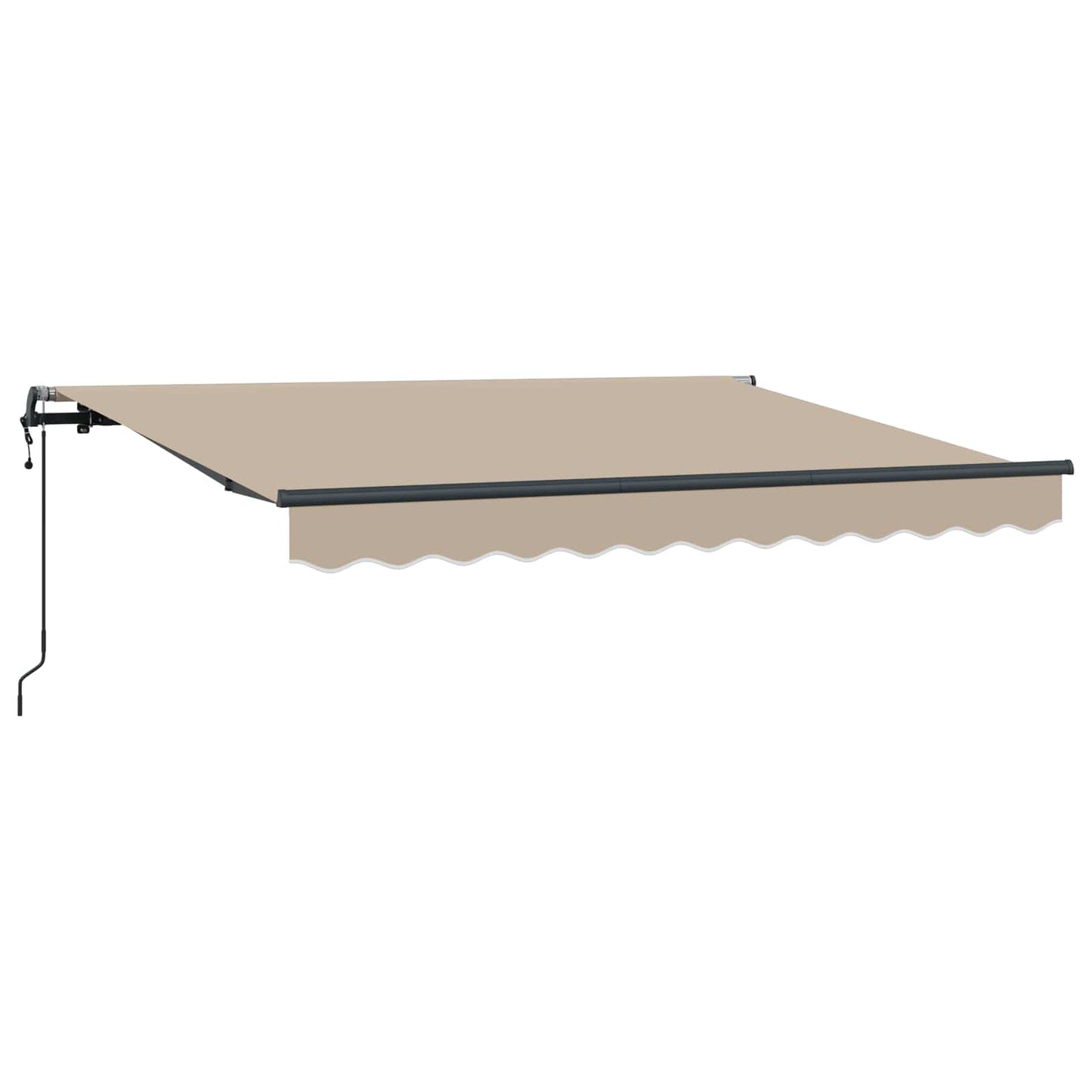 Behúzható napellenző Bézs 250 x 200 cm szövet