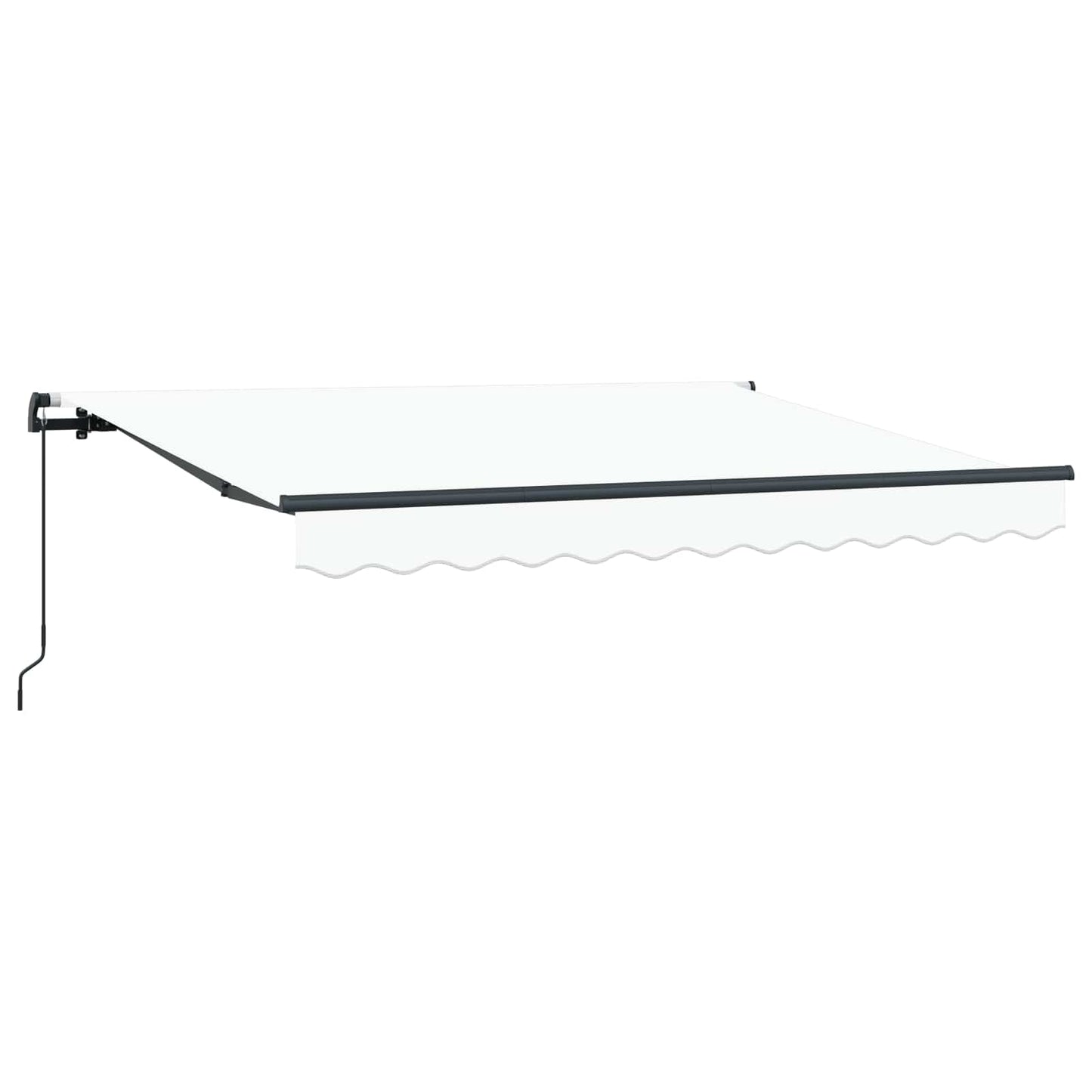 Behúzható napellenző Fehér 250 x 200 cm szövet