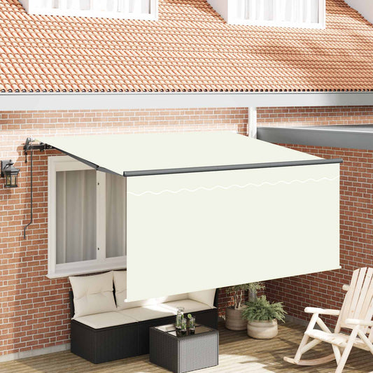 Behúzható napellenző Krém 300 x 200 cm szövet