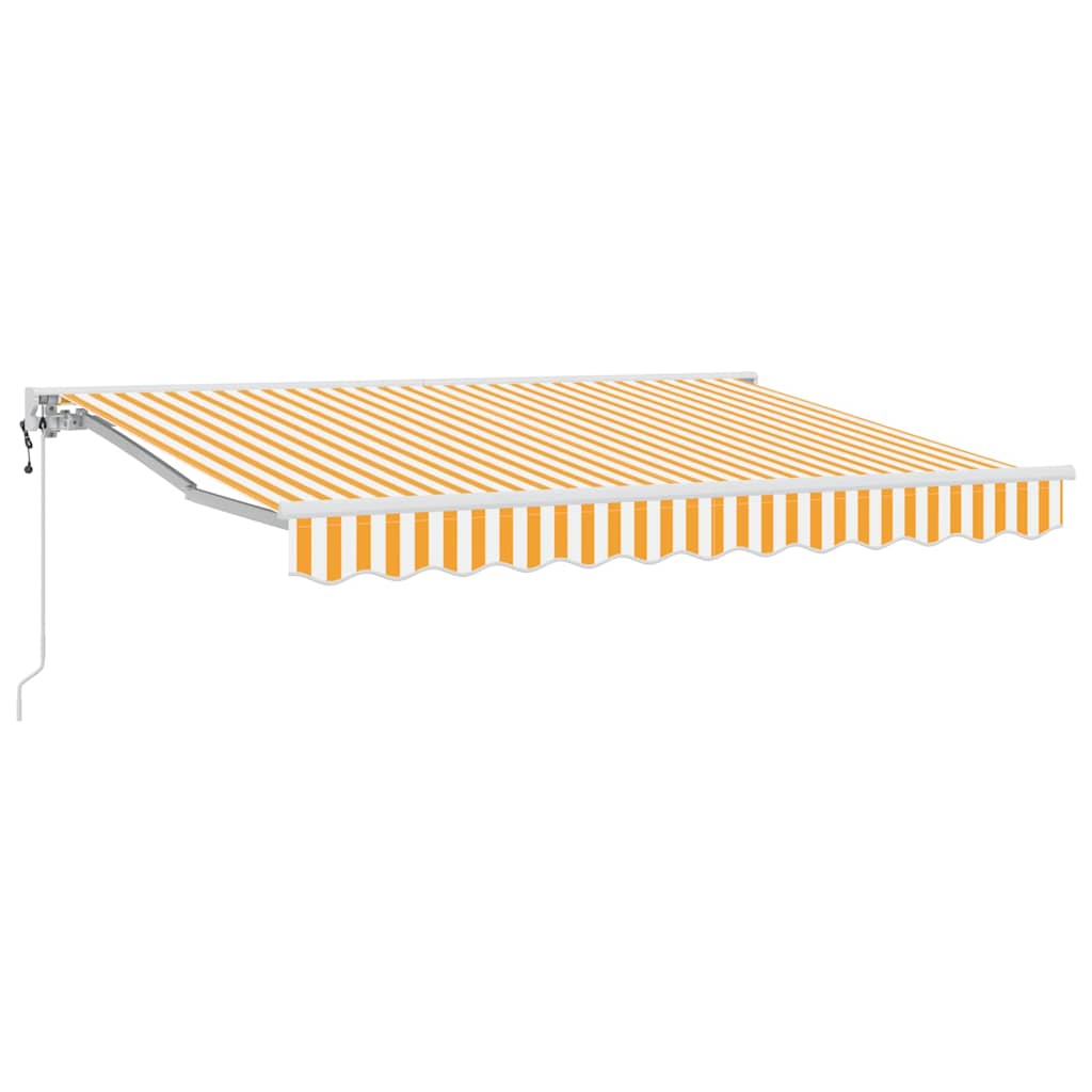 Napernyő keret Sárga és Fehér 300 x 200 cm