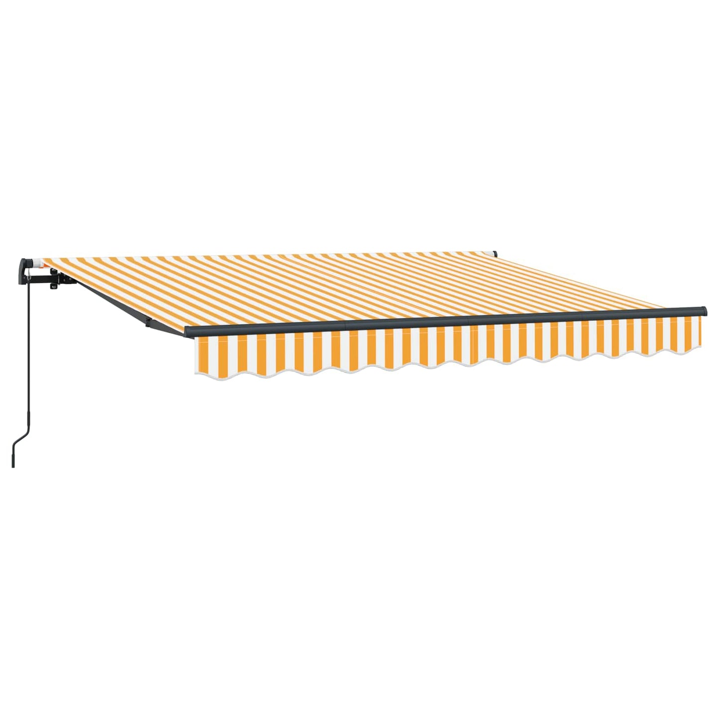 Behúzható napellenző Sárga 300 x 200 cm szövet