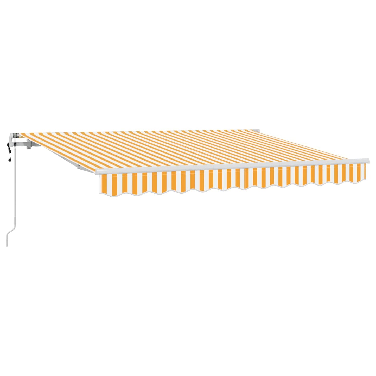 Behúzható napellenző Sárga 300 x 200 cm szövet