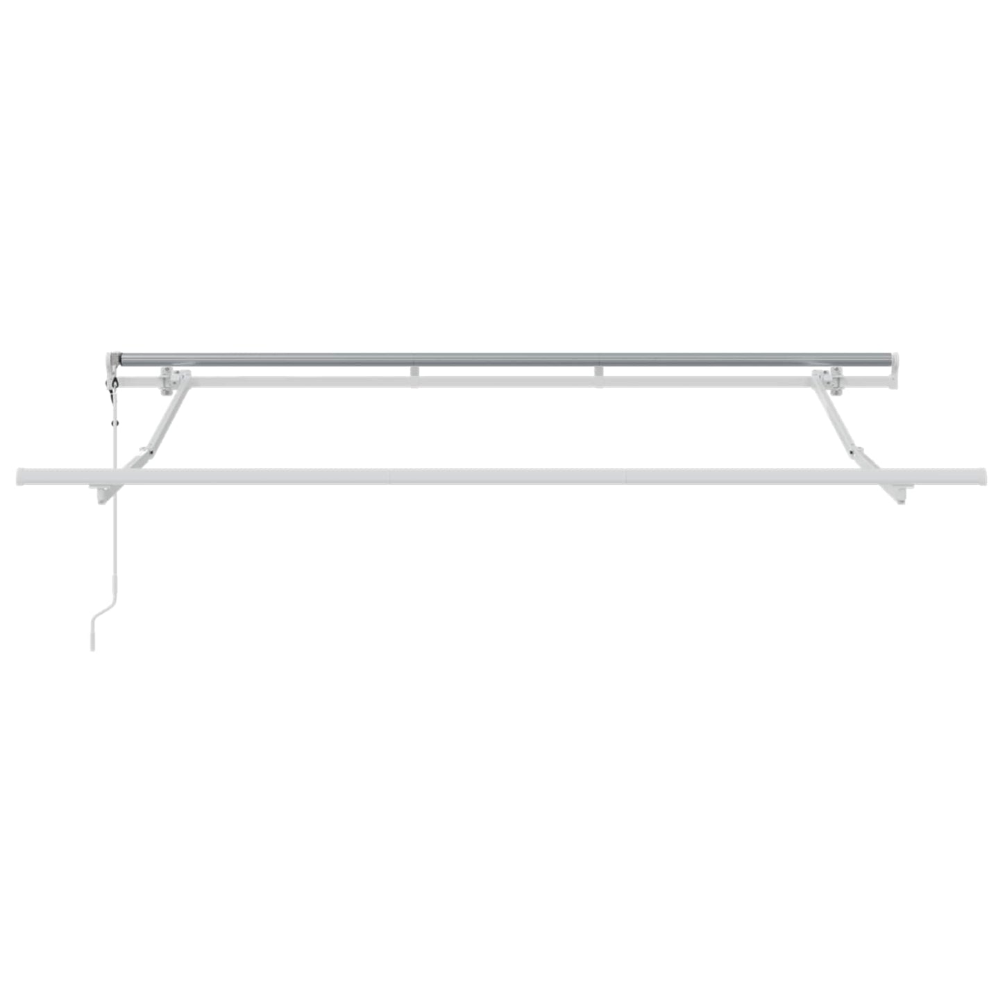Behúzható napellenző Sárga 300 x 200 cm szövet