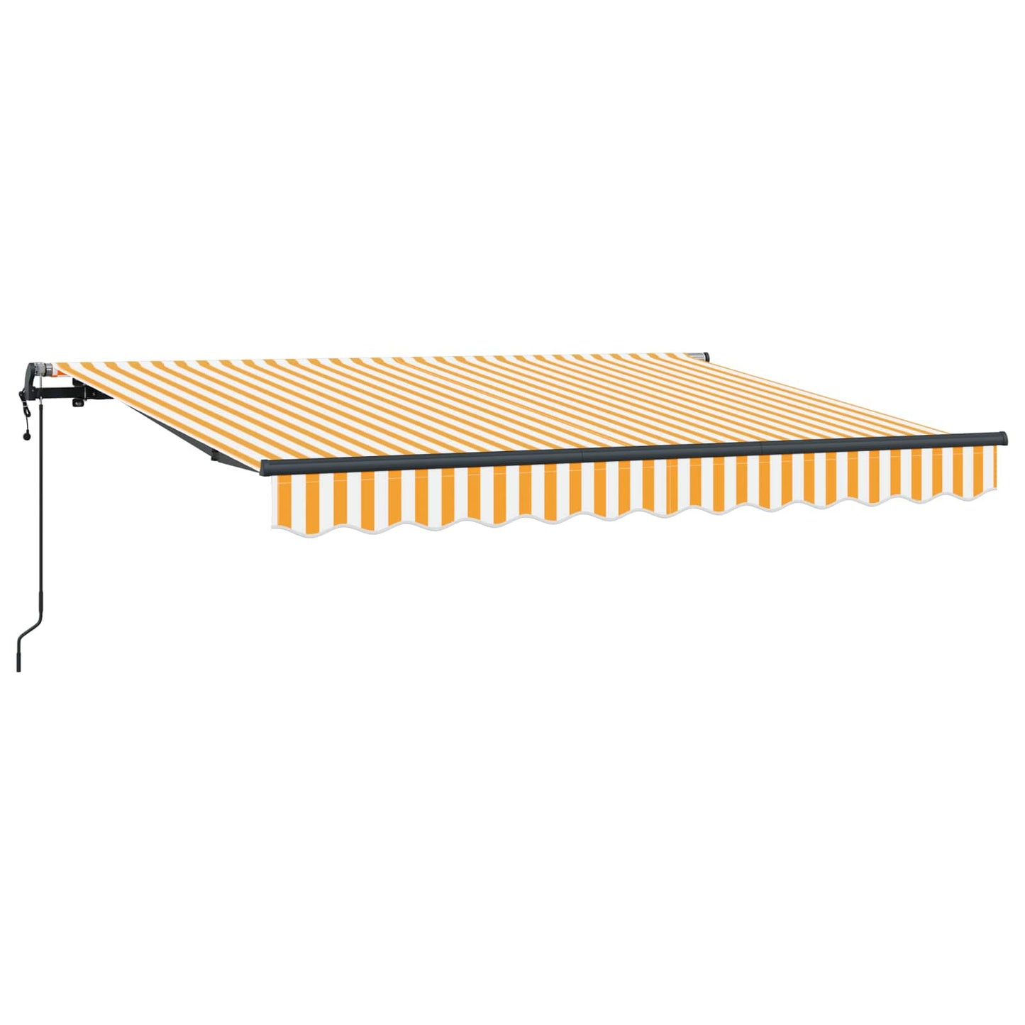 Behúzható napellenző Sárga 300 x 200 cm szövet