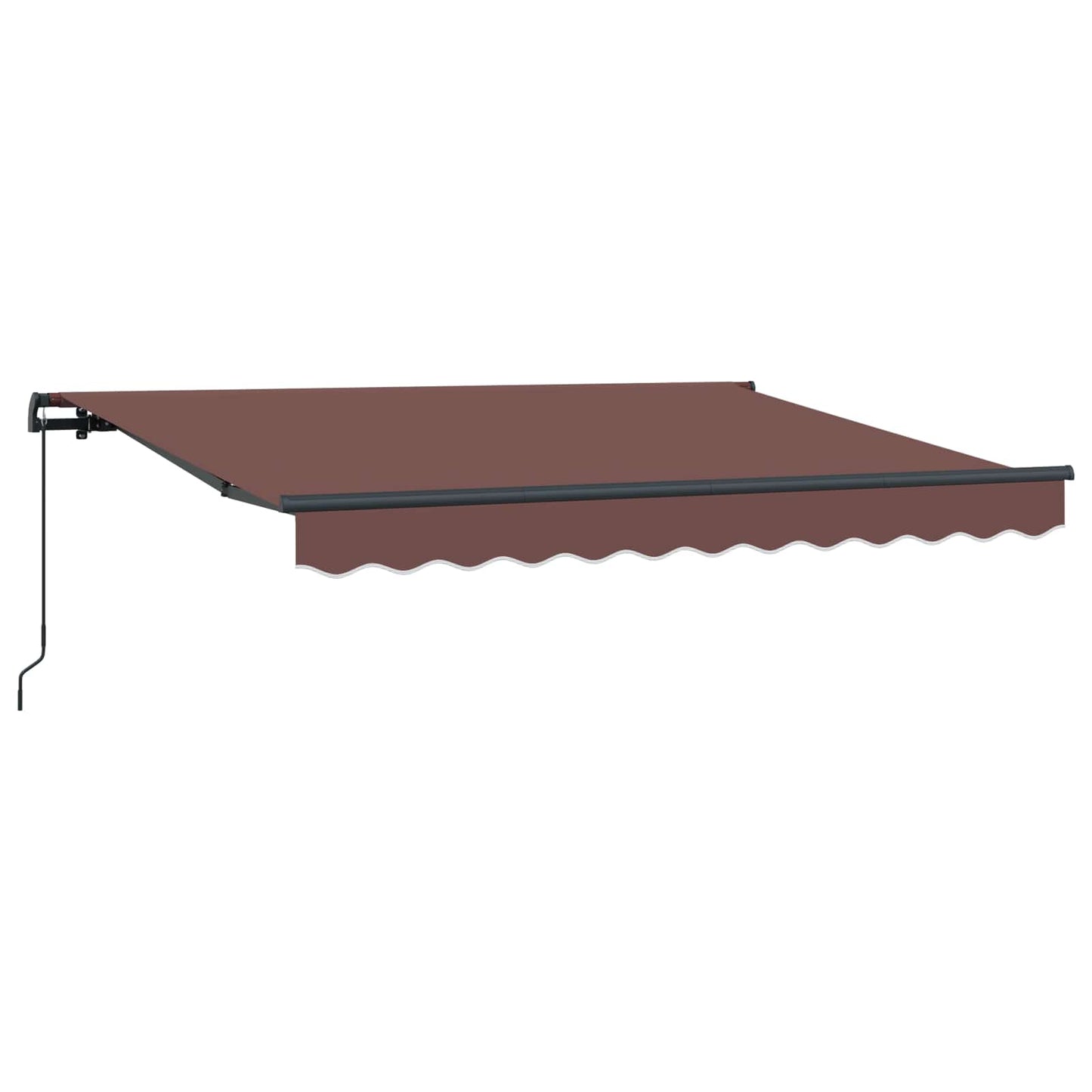 Behúzható napellenző Barna 300 x 200 cm szövet
