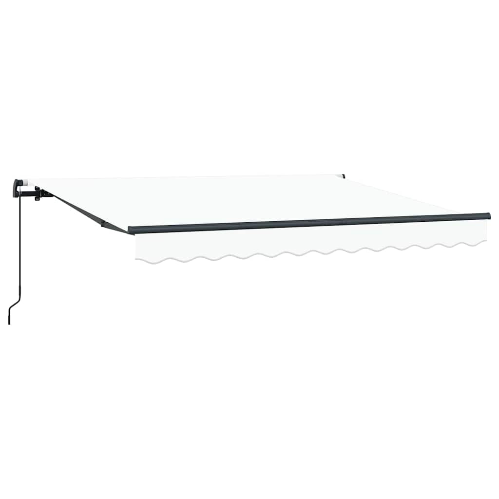 Behúzható napellenző Fehér 300 x 200 cm szövet