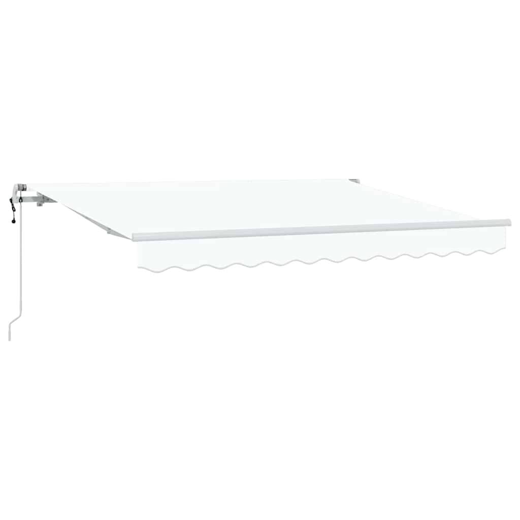 Behúzható napellenző Fehér 300 x 200 cm szövet
