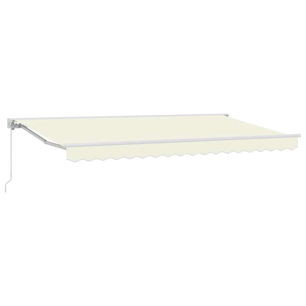 Napernyő keret Krém 350 x 200 cm Poliészter PU bevonattal