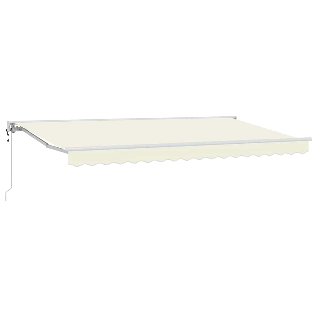 Napernyő keret Krém 350 x 200 cm Poliészter PU bevonattal