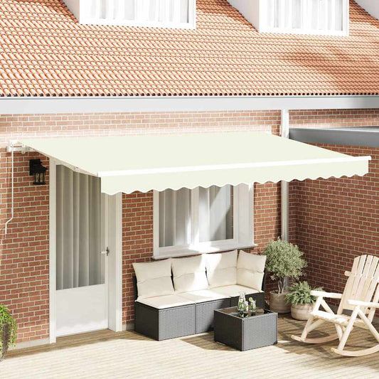 Behúzható napellenző Krém 350 x 200 cm szövet