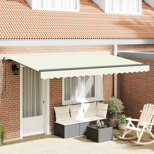 Behúzható napellenző Krém 350 x 200 cm szövet