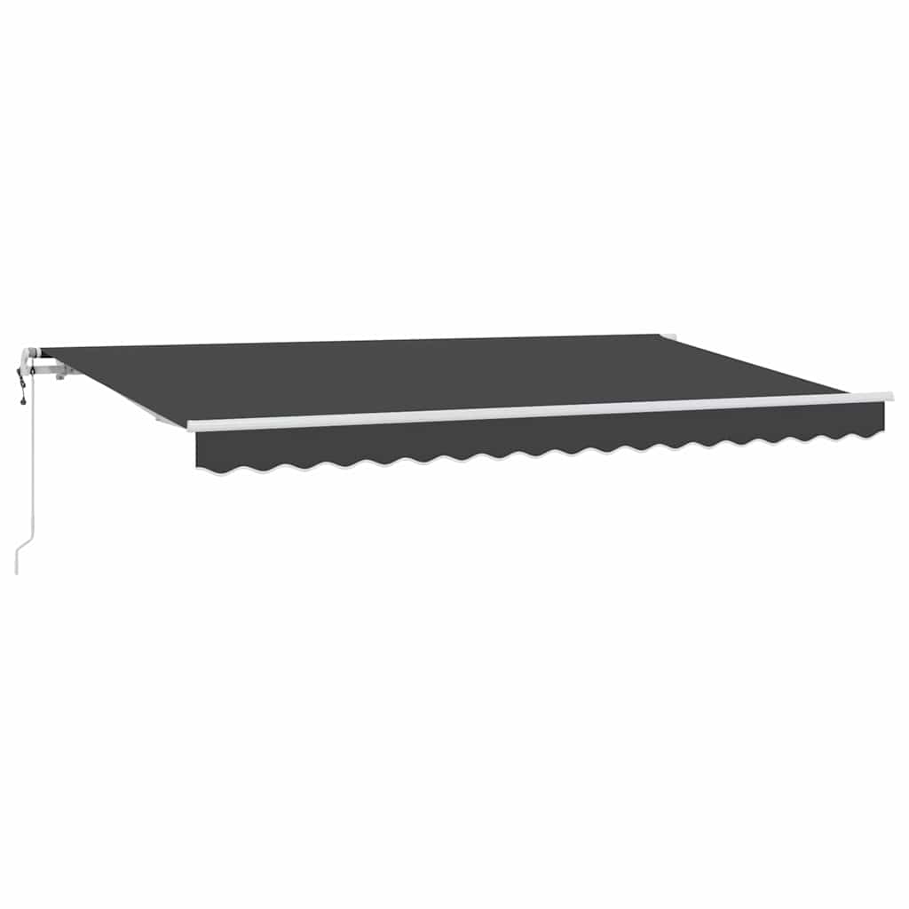 Behúzható napellenző Antracit 350 x 200 cm szövet