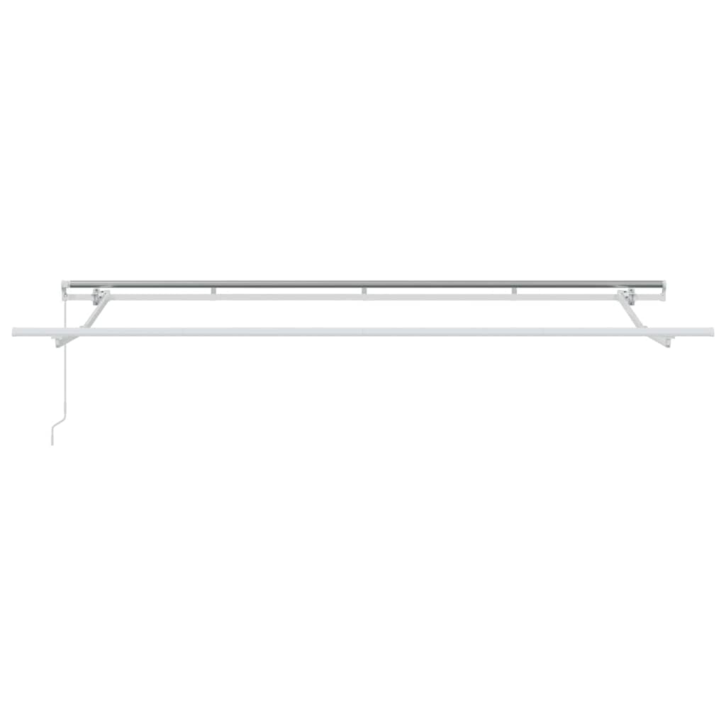 Behúzható napellenző Narancssárga 350 x 200 cm szövet