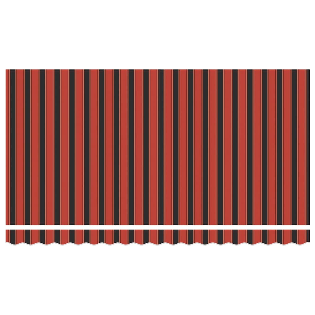 Behúzható napellenző Narancssárga 350 x 200 cm szövet