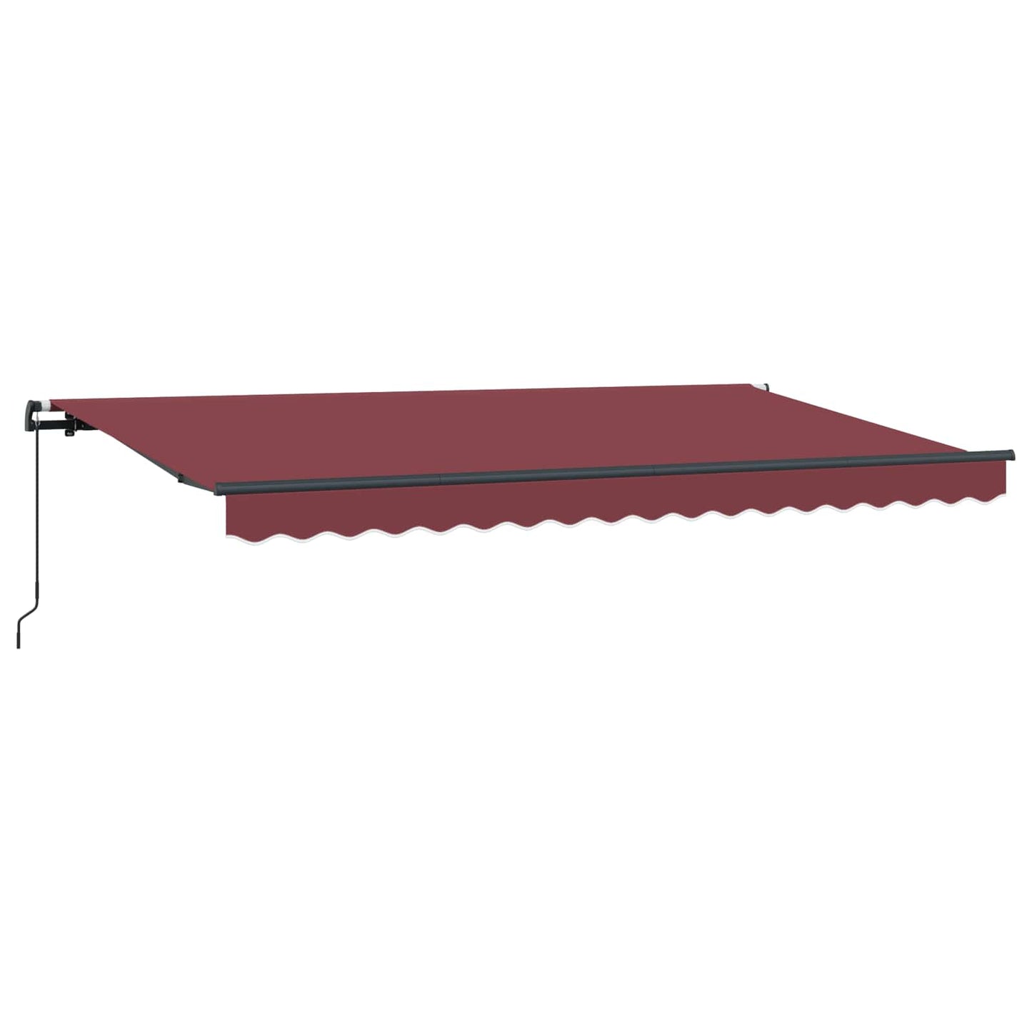 Behúzható napellenző Burgundi 350 x 200 cm szövet