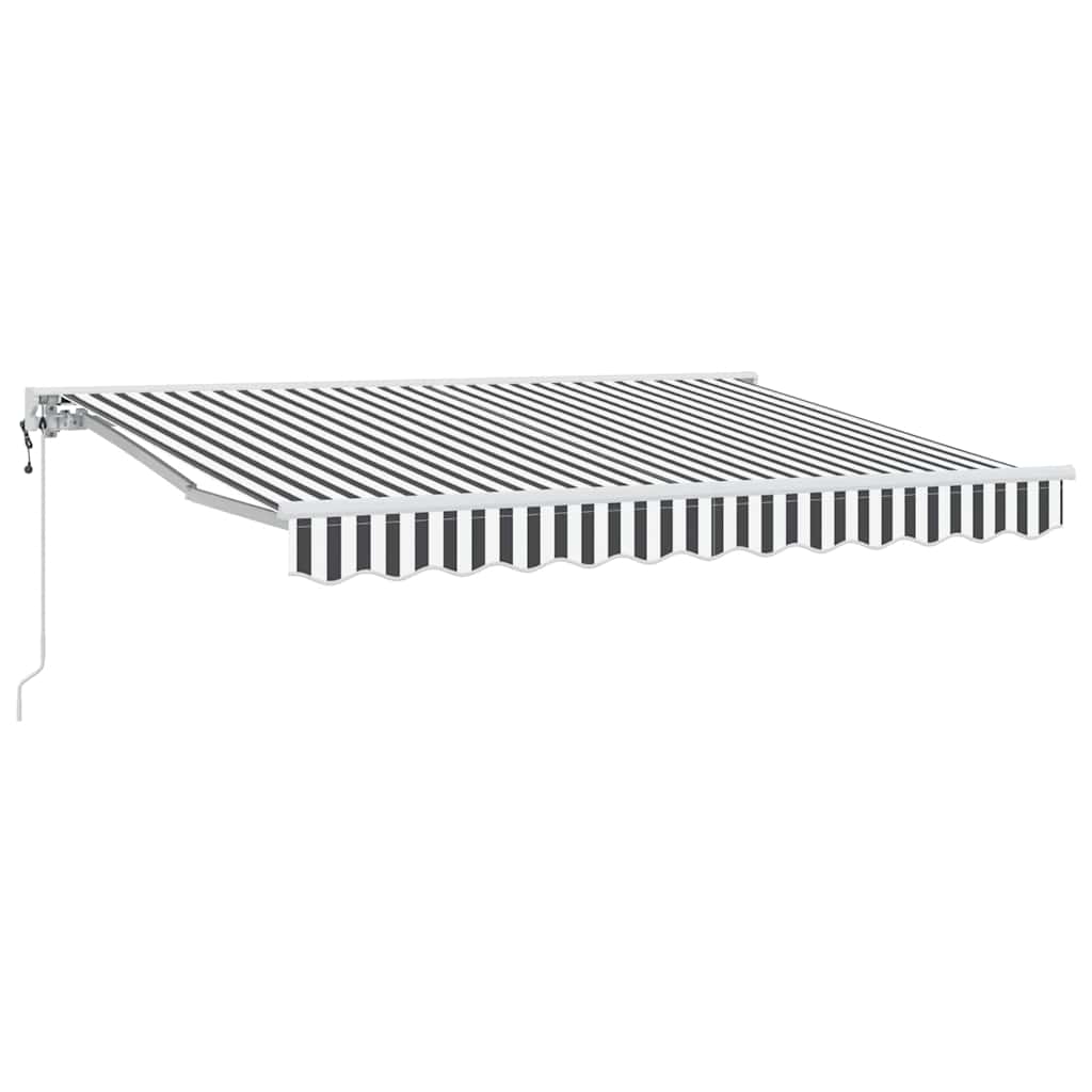 Napernyő keret Antracit és Fehér 350 x 200 cm