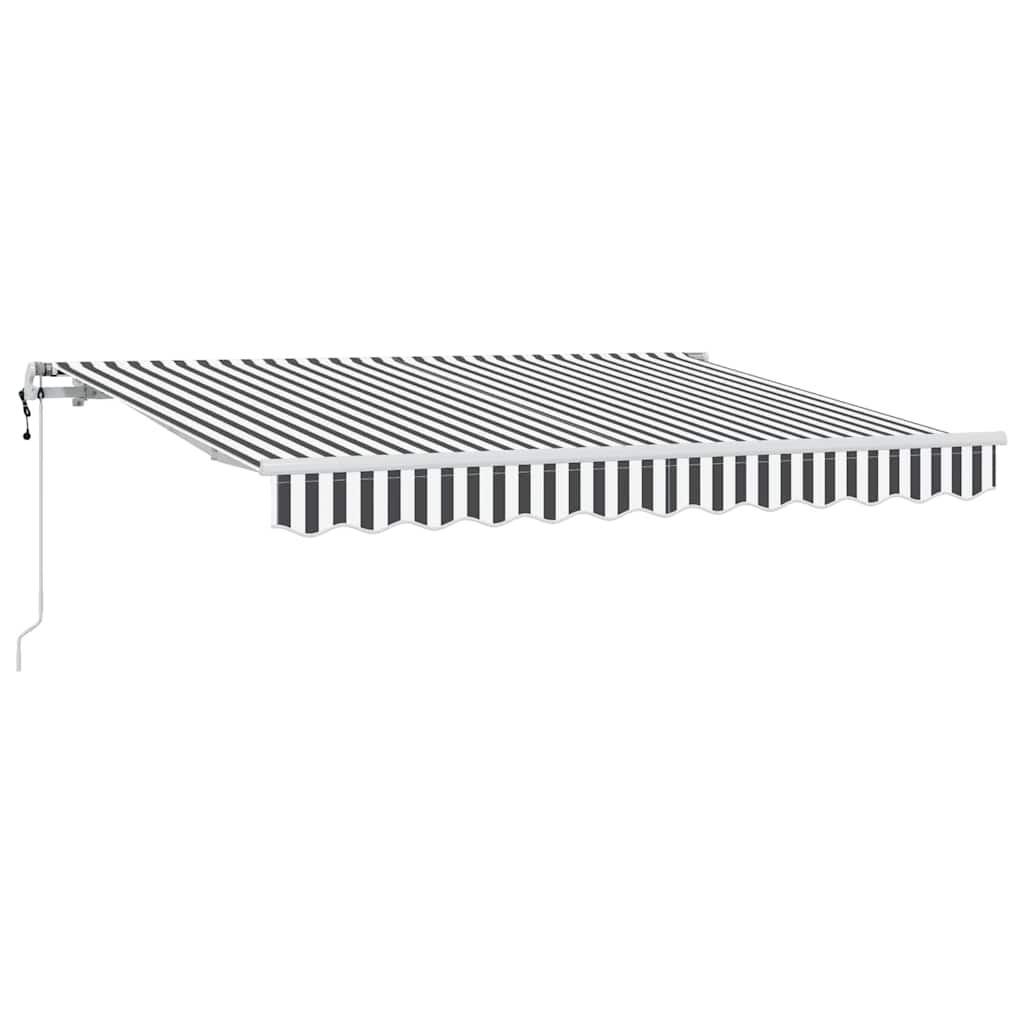 Behúzható napellenző Antracit 350 x 200 cm szövet