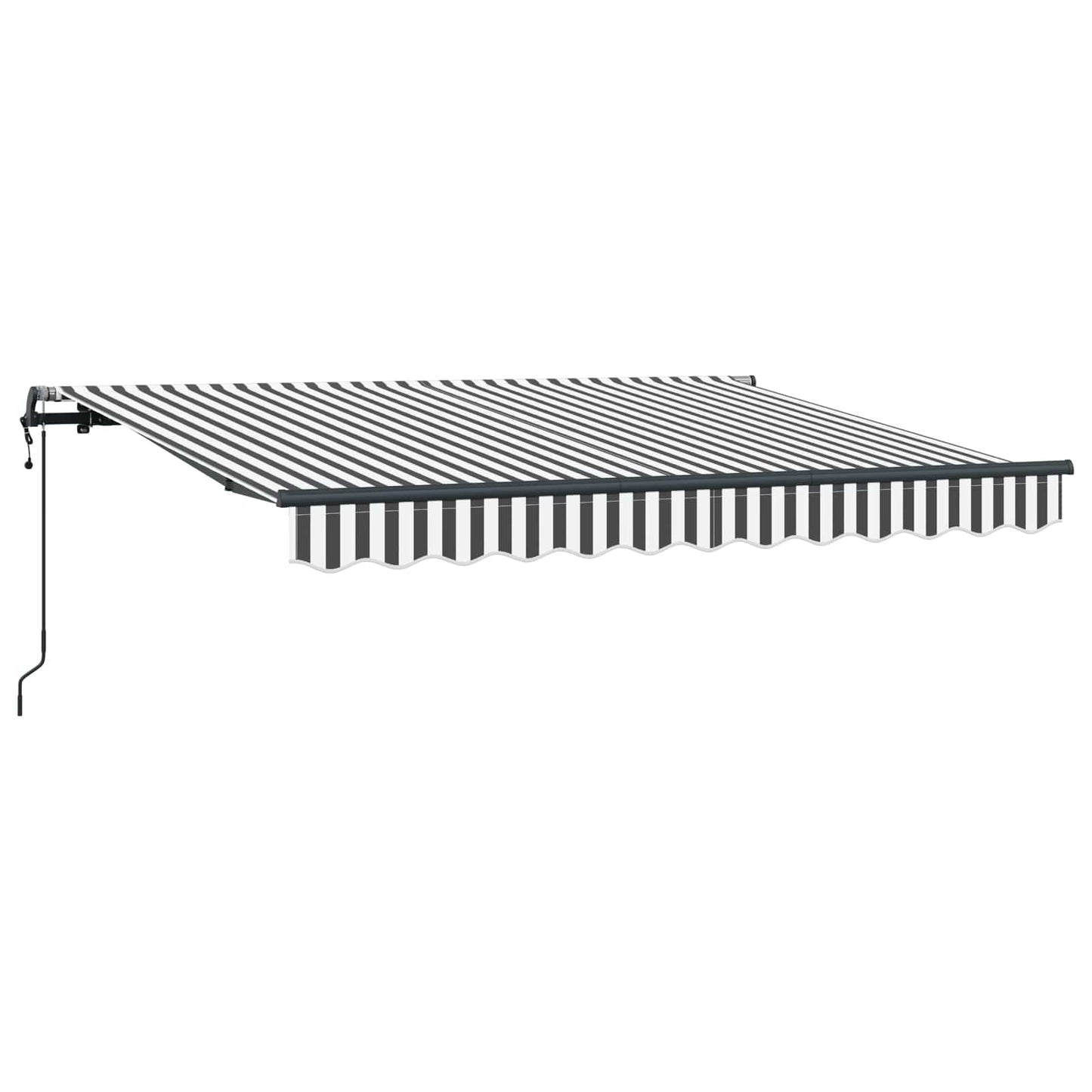 Behúzható napellenző Antracit 350 x 200 cm szövet