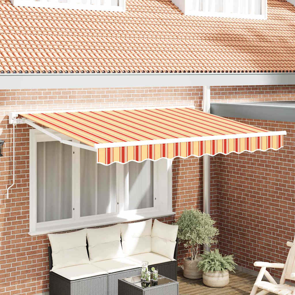 Napernyő keret Sokszínű 350 x 200 cm Poliészter PU bevonattal