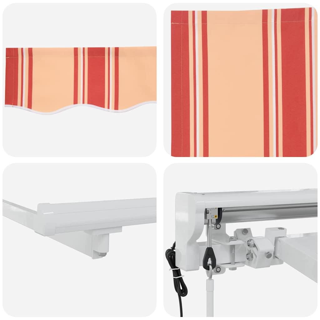 Napernyő keret Sokszínű 350 x 200 cm Poliészter PU bevonattal