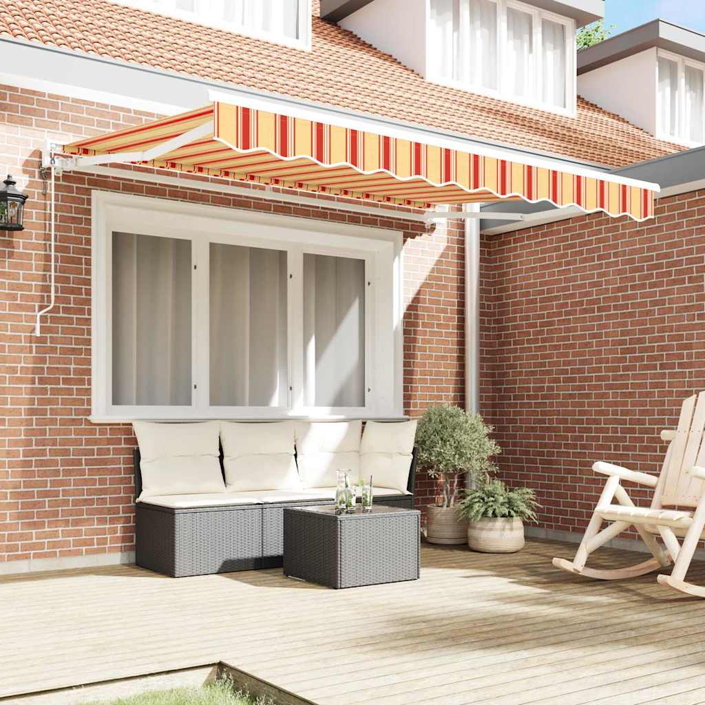 Napernyő keret Sokszínű 350 x 200 cm Poliészter PU bevonattal