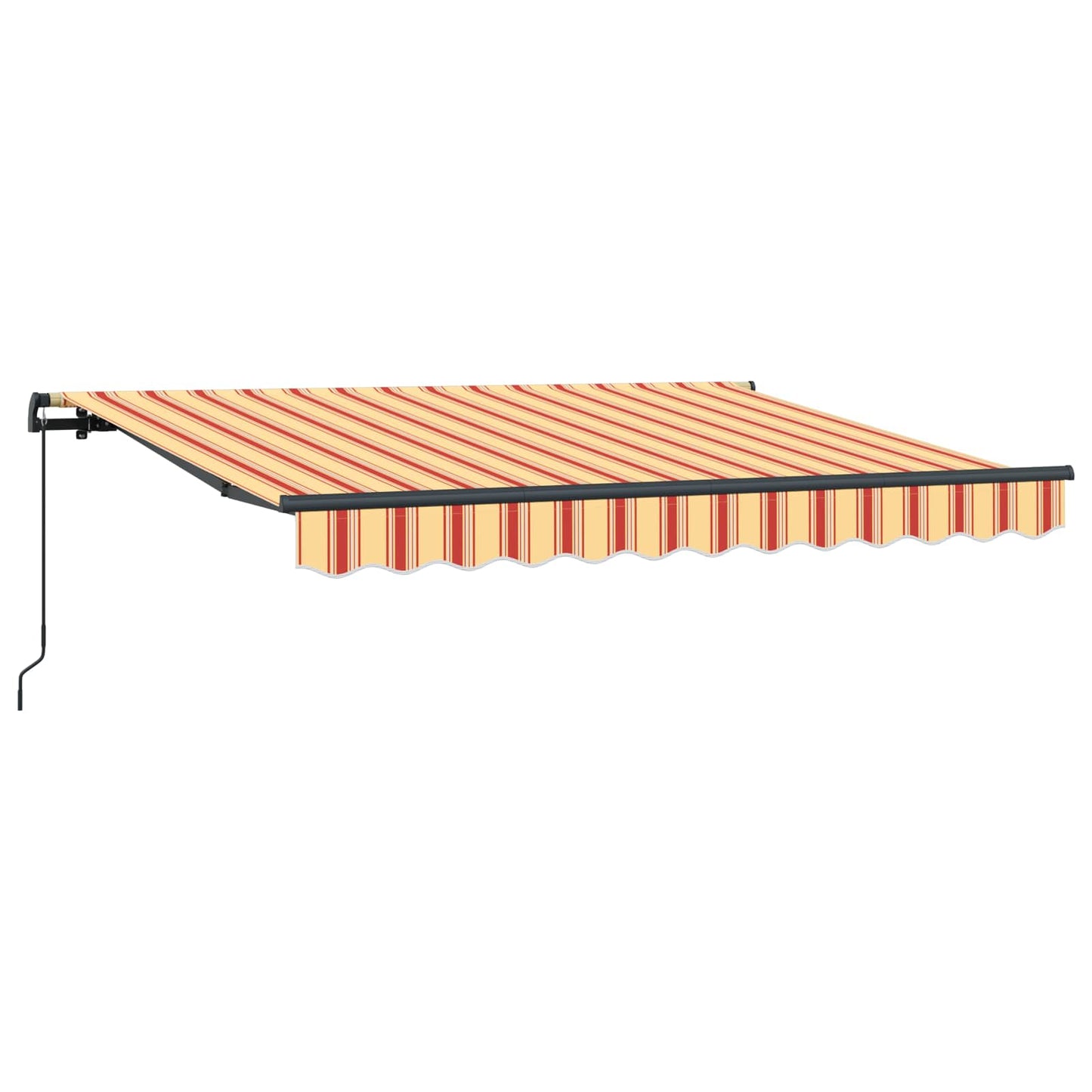 Behúzható napellenző Sárga 350 x 200 cm szövet