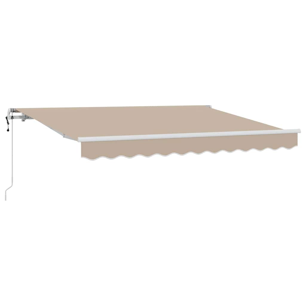 Behúzható napellenző Bézs 350 x 200 cm szövet