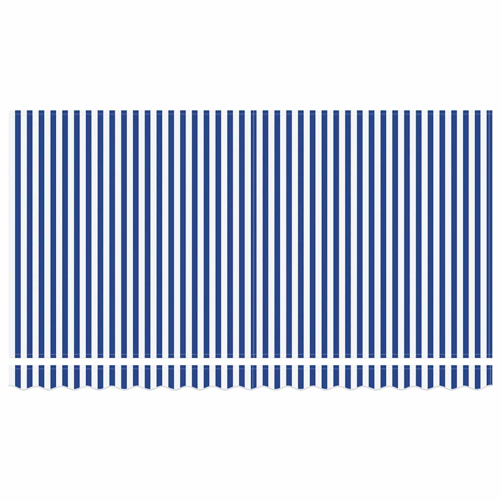 Napernyő keret Kék és Fehér 400 x 200 cm