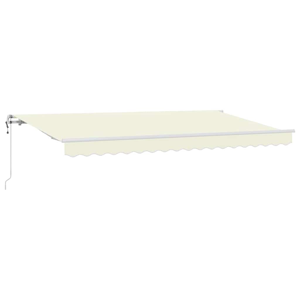 Behúzható napellenző Krém 400 x 200 cm szövet