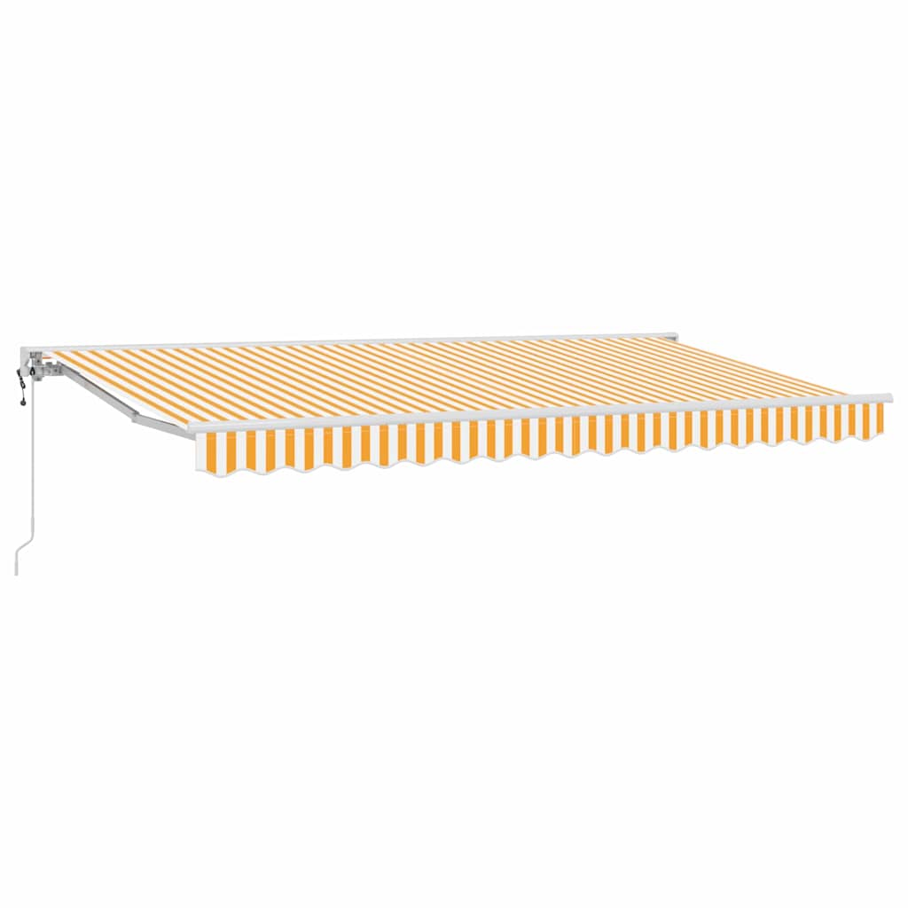Napernyő keret Sárga és Fehér 400 x 200 cm