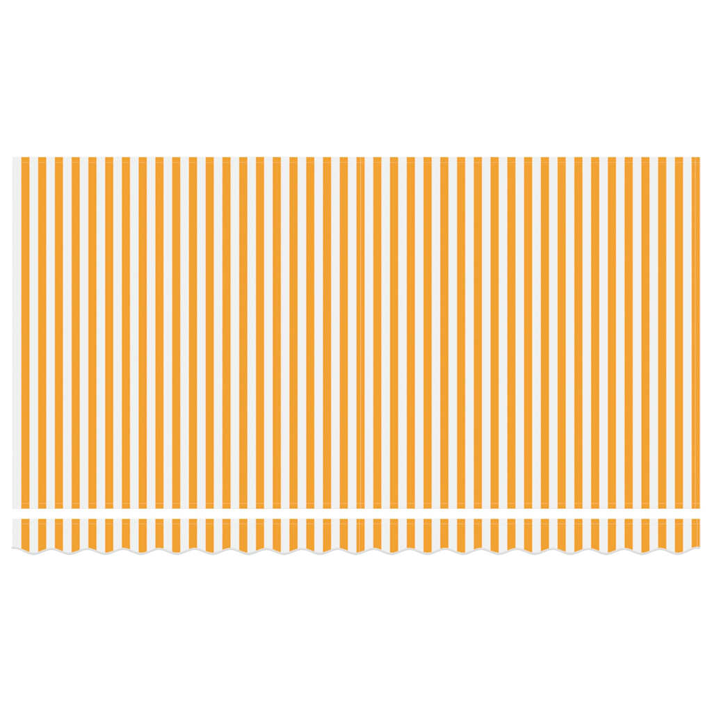 Behúzható napellenző Sárga 400 x 200 cm szövet