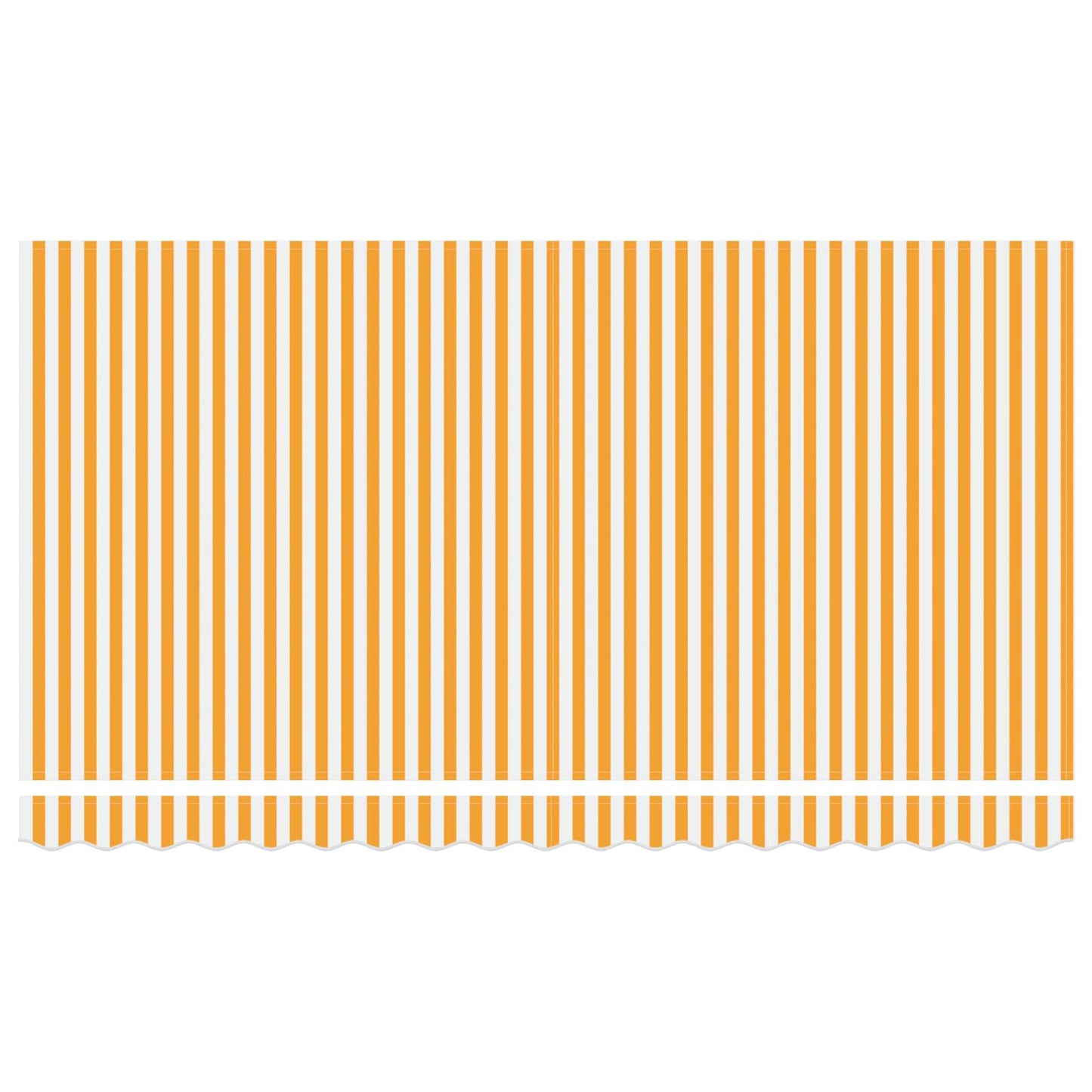 Behúzható napellenző Sárga 400 x 200 cm szövet