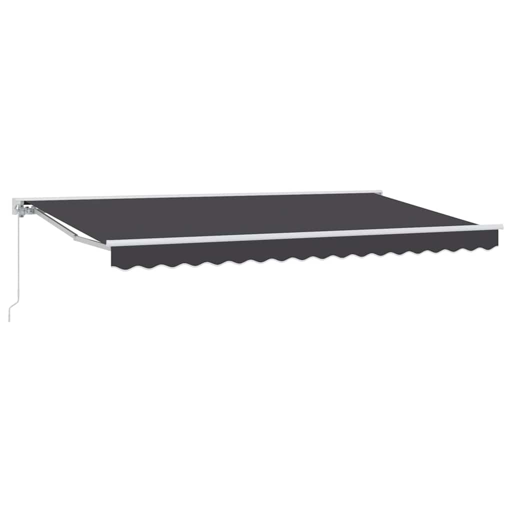 Napernyő keret Antracit 400 x 200 cm Poliészter PU bevonattal