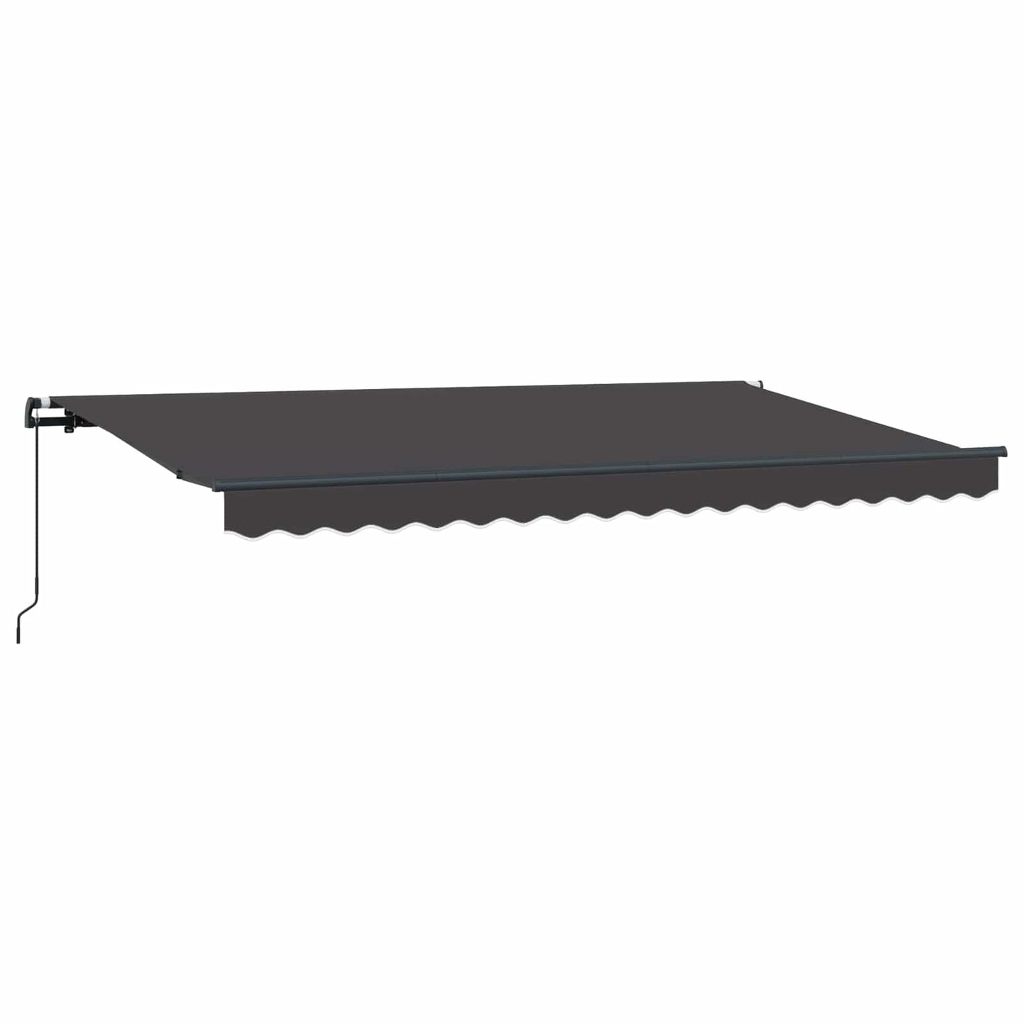 Behúzható napellenző Antracit 400 x 200 cm szövet