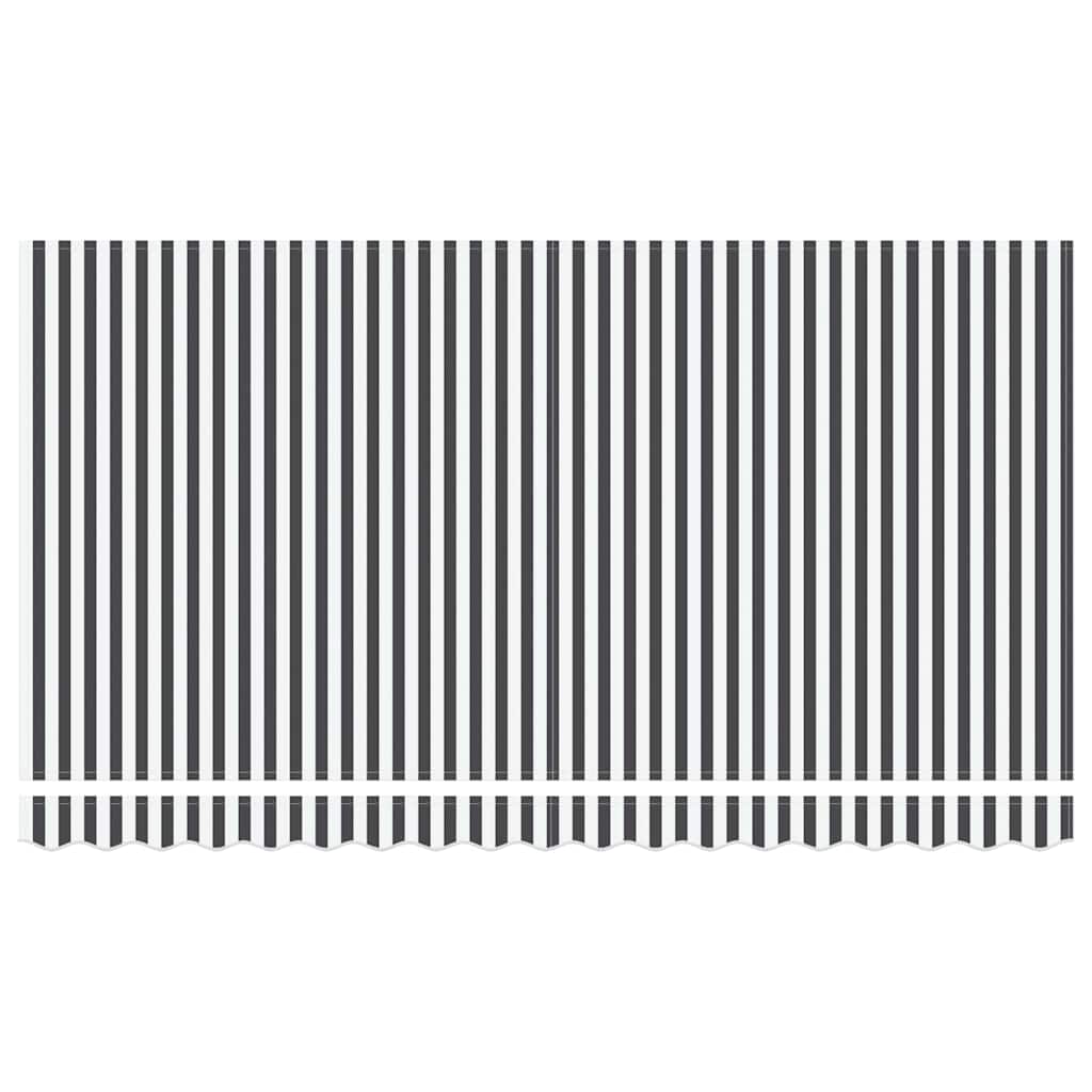 Napernyő keret Antracit és Fehér 400 x 200 cm