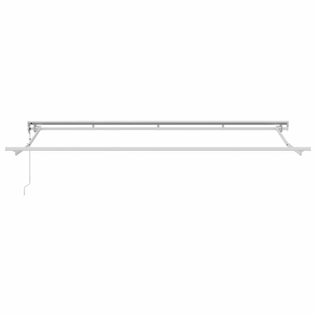 Napernyő keret Antracit és Fehér 400 x 200 cm