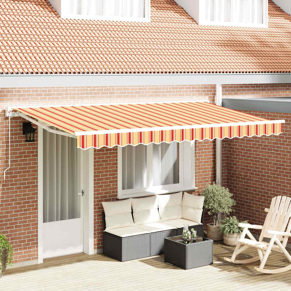 Napernyő keret Sokszínű 400 x 200 cm Poliészter PU bevonattal