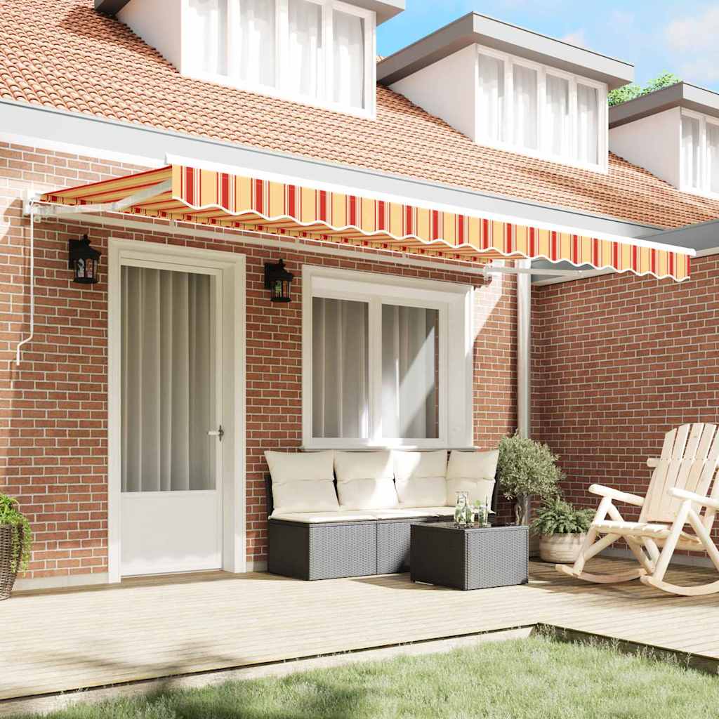 Napernyő keret Sokszínű 400 x 200 cm Poliészter PU bevonattal