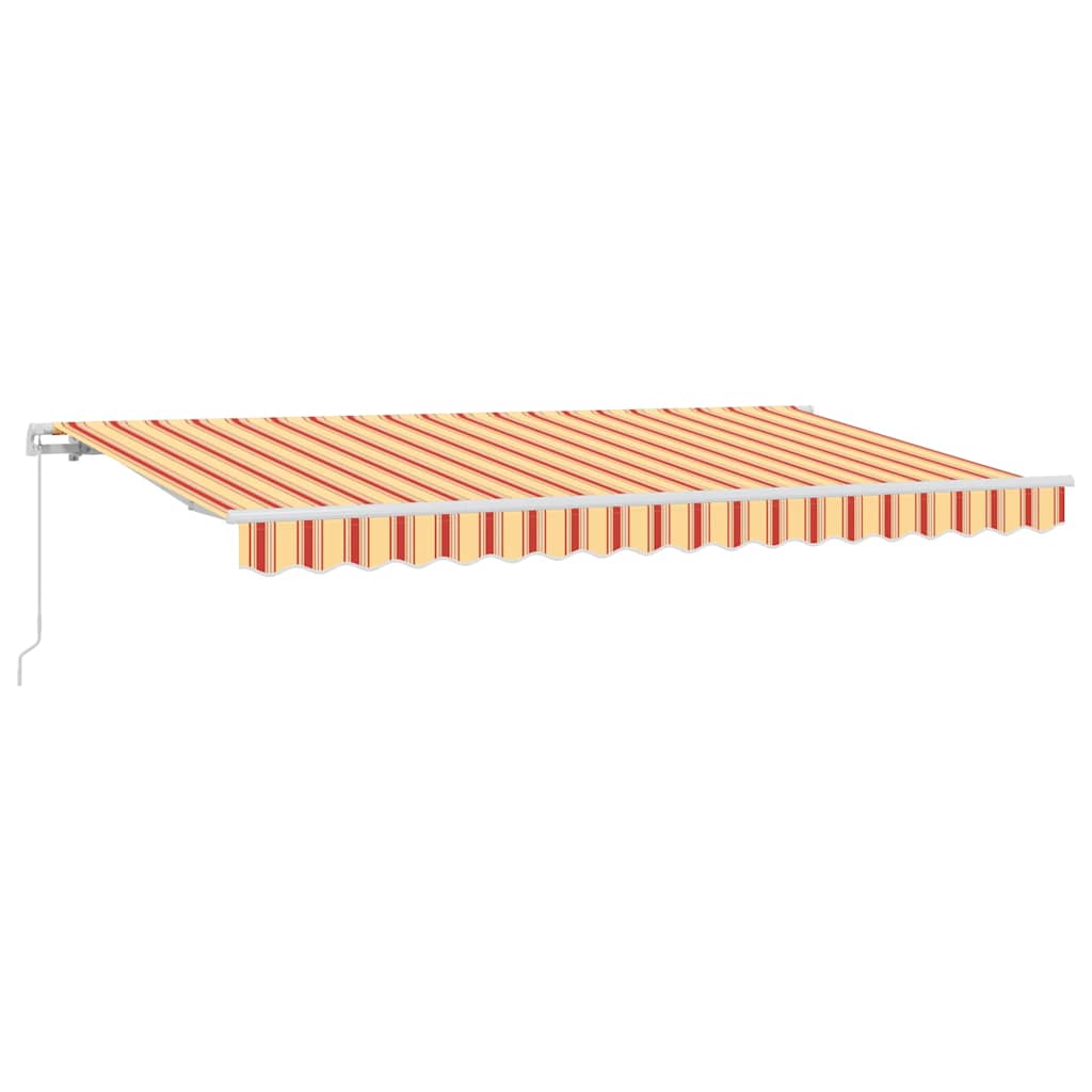 Behúzható napellenző Sárga 400 x 200 cm szövet