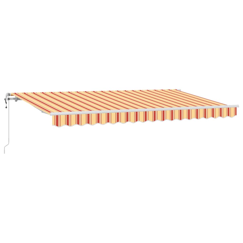 Behúzható napellenző Sárga 400 x 200 cm szövet
