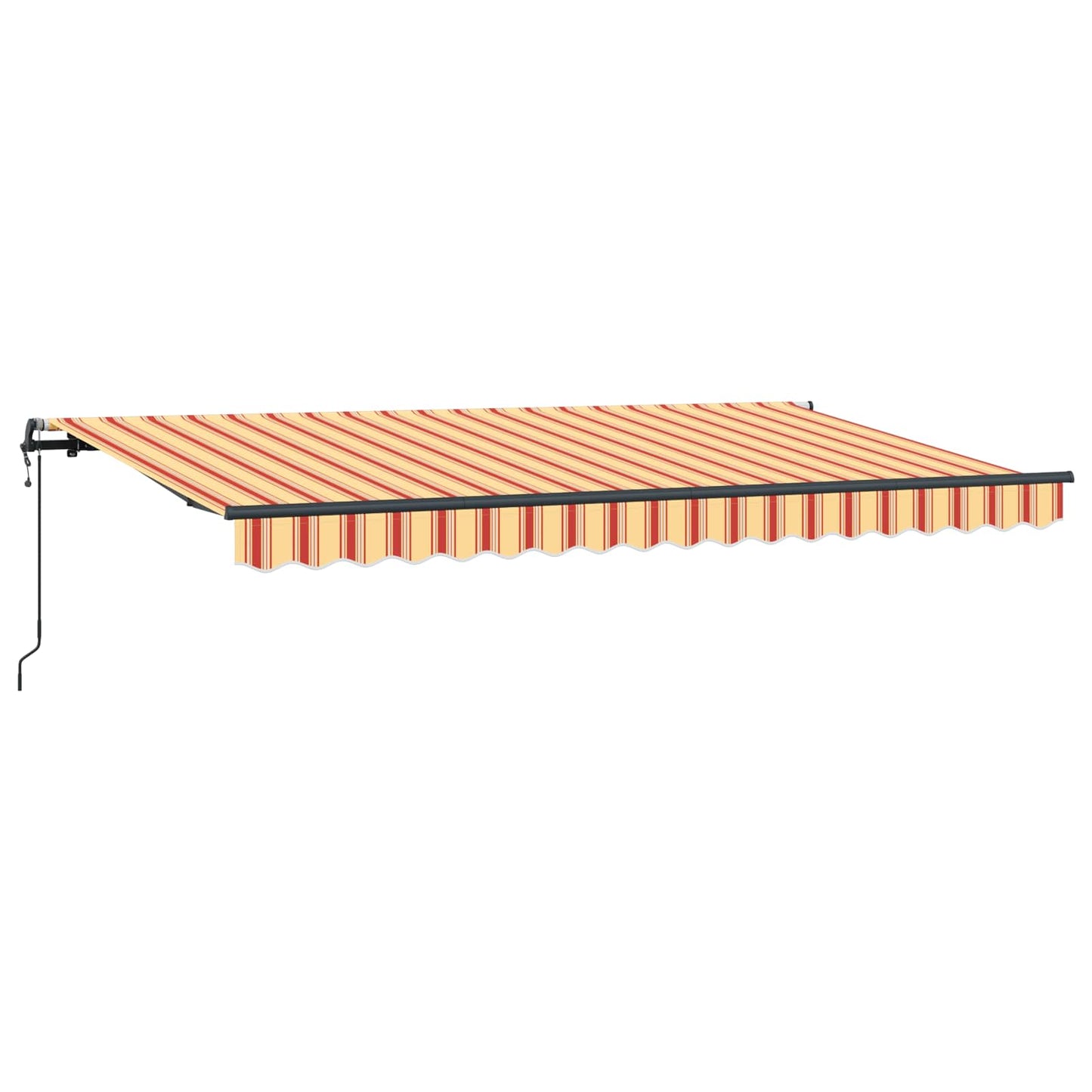 Behúzható napellenző Sárga 400 x 200 cm szövet