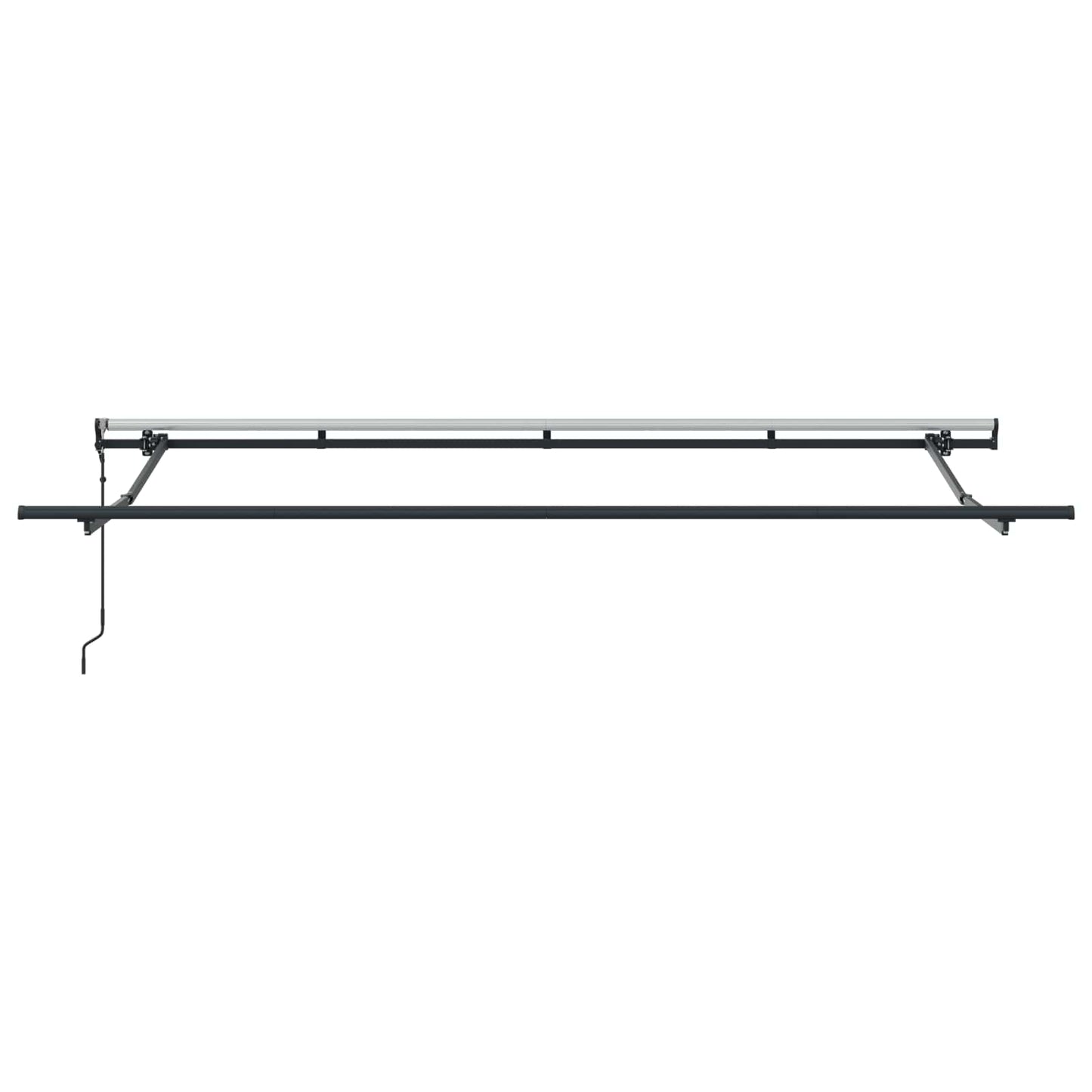 Behúzható napellenző Zöld 400 x 200 cm szövet