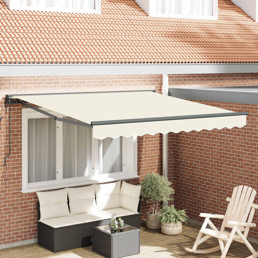 Napernyő keret Krém 300 x 250 cm Poliészter PU bevonattal