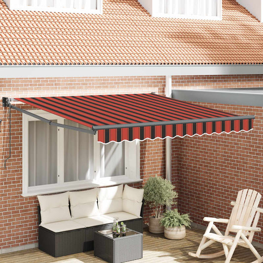 Napernyő Narancssárga 300 x 250 cm Poliészter és fém